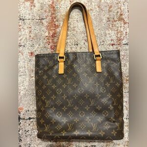 Louis Vuitton Brown Monogram Tote Bag